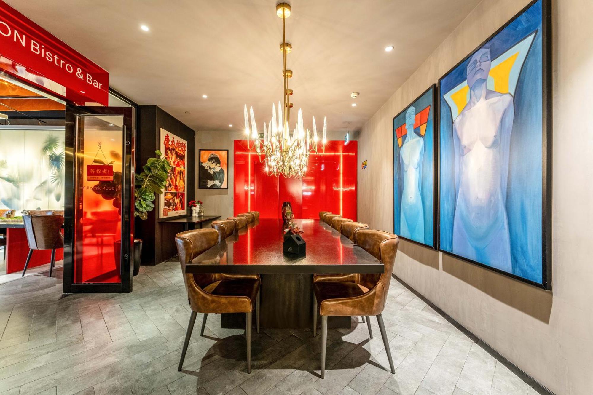 Hesu Designer Hotel & Suites -Near Xi'An Drum Tower And Yongning Gate -Free Laundry Luggage Storage -Kitty Cafe With Freshly Ground Coffee -24H Front Desk -English Service מראה חיצוני תמונה