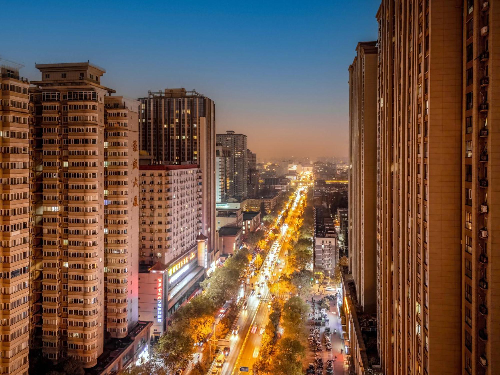 Hesu Designer Hotel & Suites -Near Xi'An Drum Tower And Yongning Gate -Free Laundry Luggage Storage -Kitty Cafe With Freshly Ground Coffee -24H Front Desk -English Service מראה חיצוני תמונה