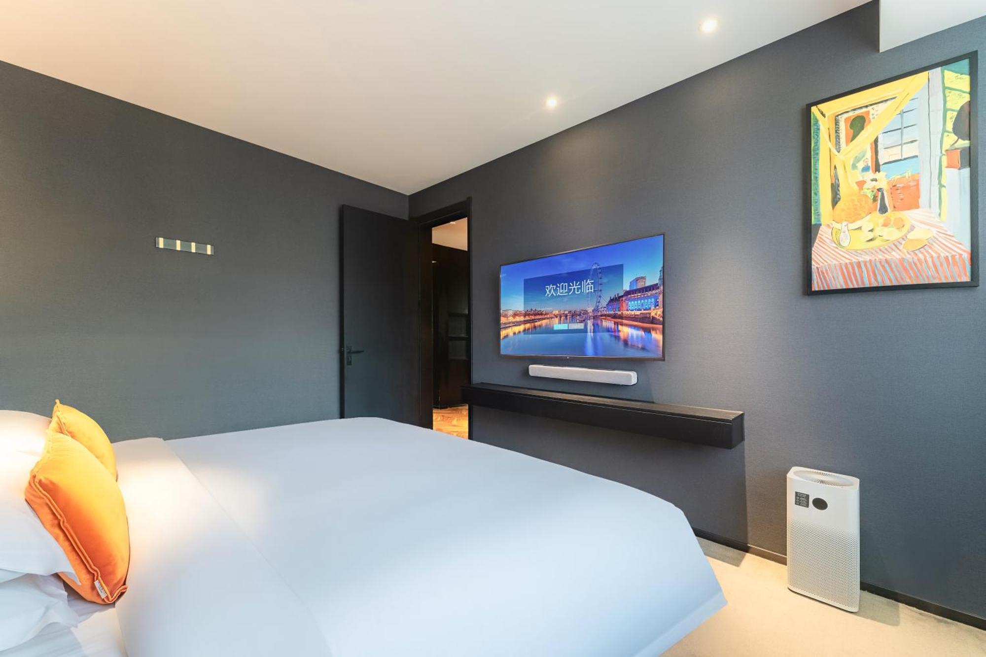 Hesu Designer Hotel & Suites -Near Xi'An Drum Tower And Yongning Gate -Free Laundry Luggage Storage -Kitty Cafe With Freshly Ground Coffee -24H Front Desk -English Service מראה חיצוני תמונה