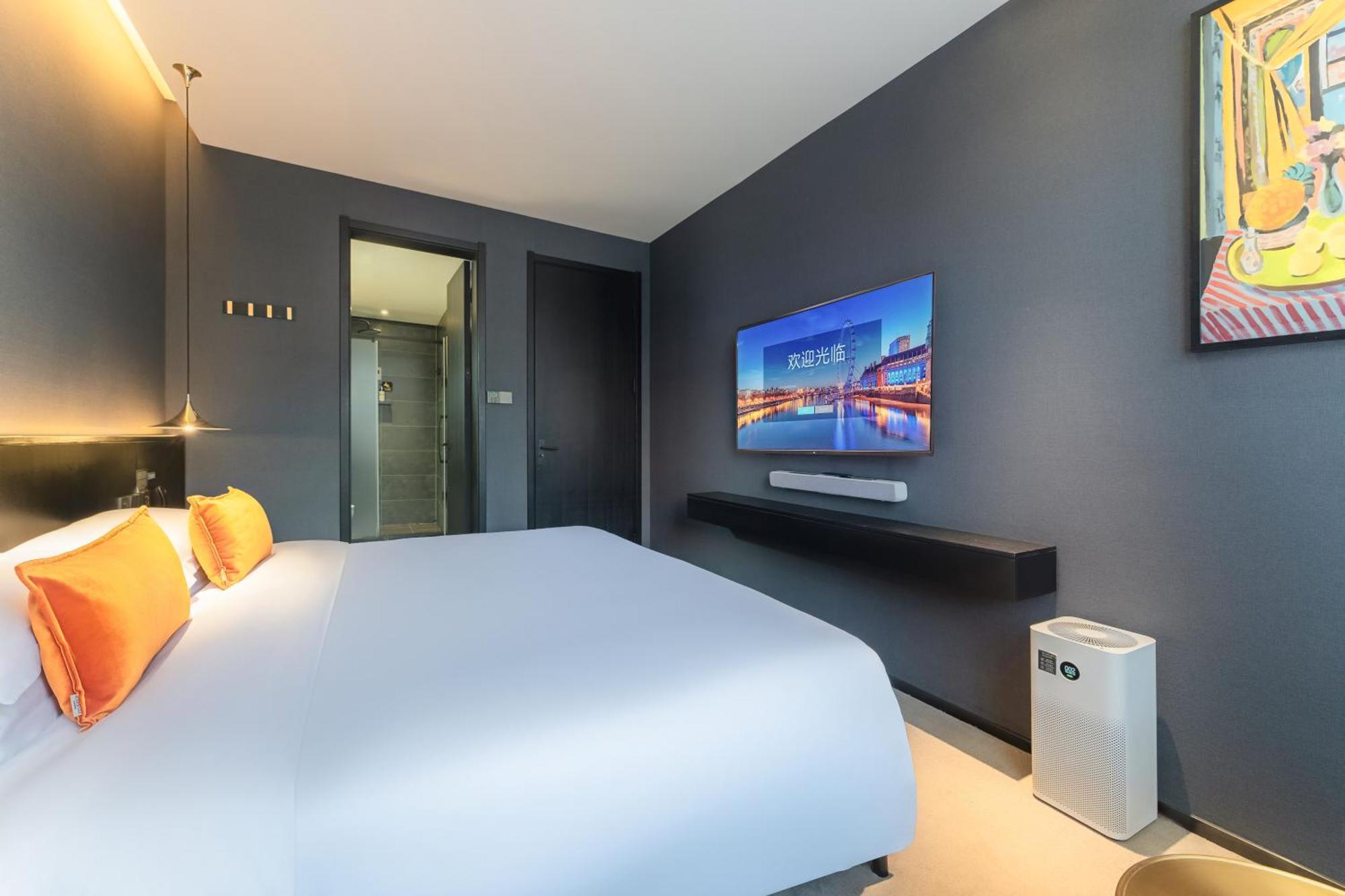 Hesu Designer Hotel & Suites -Near Xi'An Drum Tower And Yongning Gate -Free Laundry Luggage Storage -Kitty Cafe With Freshly Ground Coffee -24H Front Desk -English Service מראה חיצוני תמונה