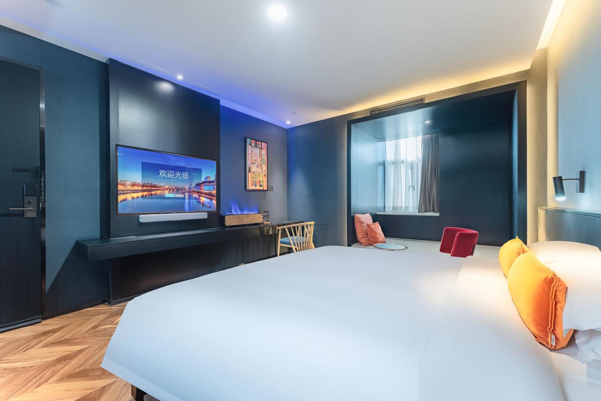 Hesu Designer Hotel & Suites -Near Xi'An Drum Tower And Yongning Gate -Free Laundry Luggage Storage -Kitty Cafe With Freshly Ground Coffee -24H Front Desk -English Service מראה חיצוני תמונה