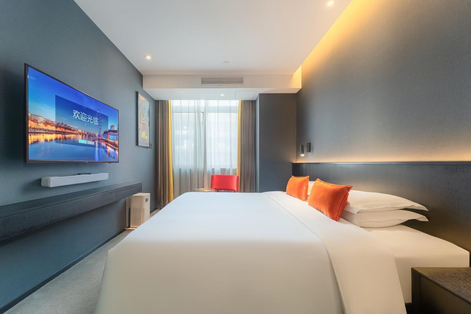 Hesu Designer Hotel & Suites -Near Xi'An Drum Tower And Yongning Gate -Free Laundry Luggage Storage -Kitty Cafe With Freshly Ground Coffee -24H Front Desk -English Service מראה חיצוני תמונה